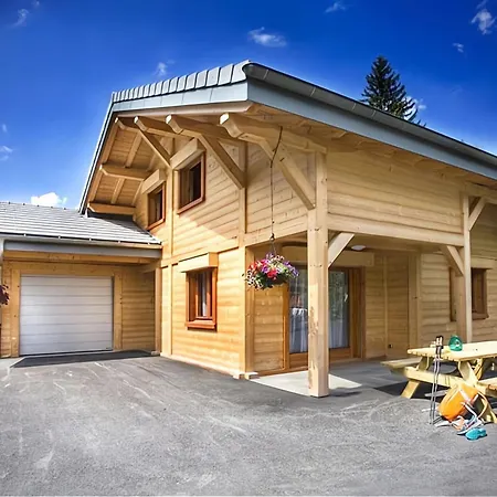 Amazing Chalet In With Garden Châtel